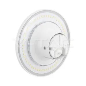 V-TAC VT-6785 18W LED Плафон Кръг Бяла Рамка 3000К