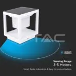 V-TAC VT-6806 LED Соларен Стълб Бял 3000К