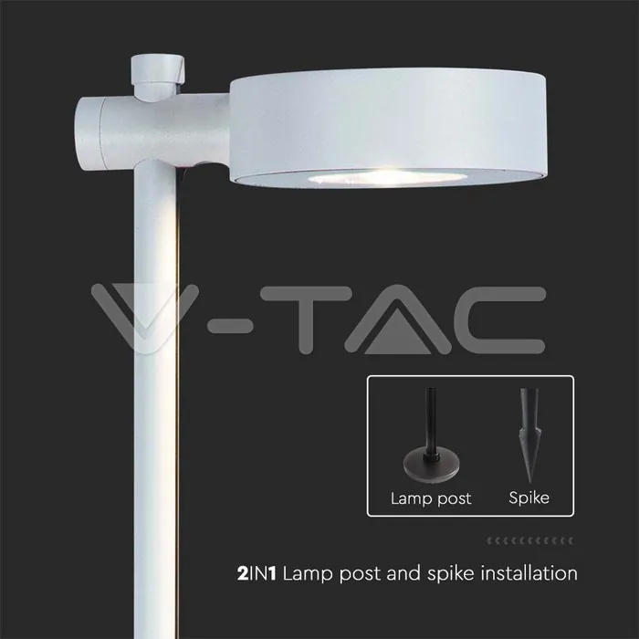 V-TAC VT-6837 6W Назаемна Лампа Бяла 4000K IP54