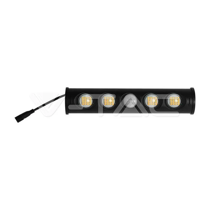 V-TAC VT-6849 8W LED Соларна Стенна Лампа 4000К