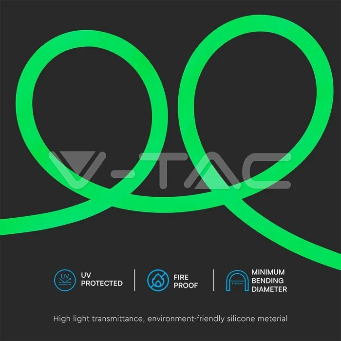 V-TAC VT-6871 12W Neon Flex Зелен