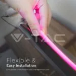 V-TAC VT-6874 12W Neon Flex Розов