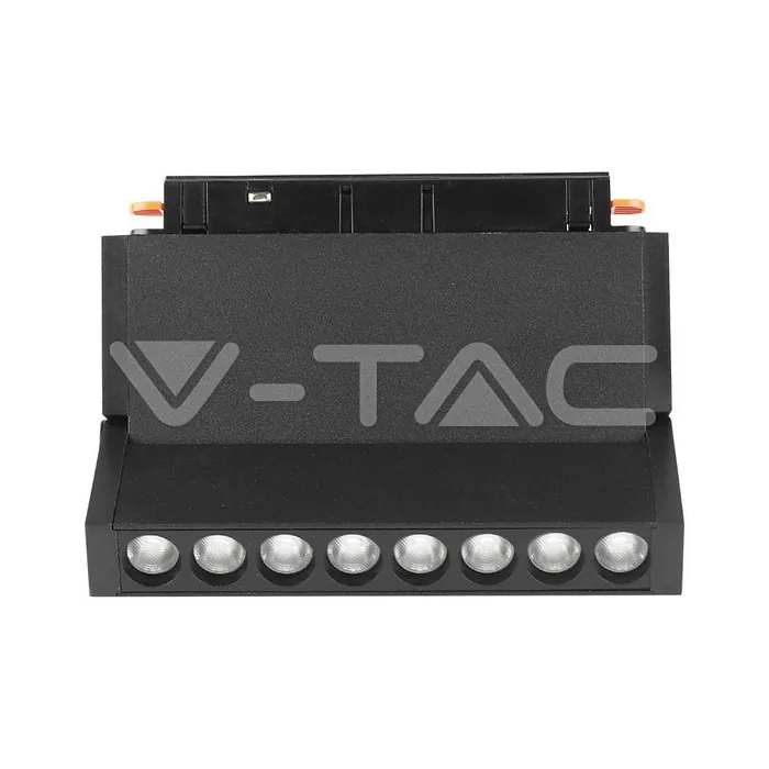 V-TAC VT-6886 10W LED Магнитно Релсово SMART Тяло Черно 3 в 1