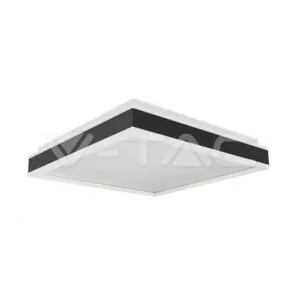 V-TAC VT-6914 LED Осветител 38W Плафон 4000K Квадрат Черна Рамка