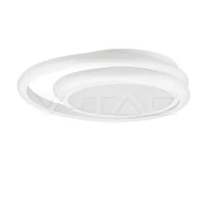 V-TAC VT-6921 LED Осветител 38W Плафон 4000K Бял Двоен Кръг