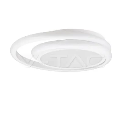 V-TAC VT-6921 LED Осветител 38W Плафон 4000K Бял Двоен Кръг