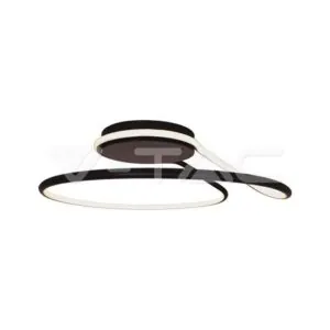 V-TAC VT-6923 LED Осветител 54W Димиращ Черен 4000K Кръг