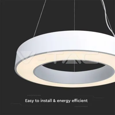 V-TAC VT-6958 LED Осветител 50W Висящ Димиращ 4000K Бял