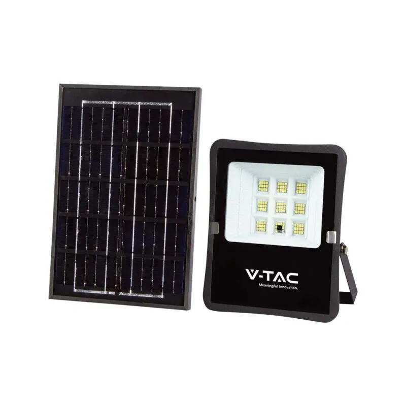 V-TAC VT-6964 6W LED Соларен Прожектор 6400К