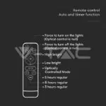 V-TAC VT-6967 12W LED Соларен Прожектор 4000К