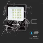V-TAC VT-6967 12W LED Соларен Прожектор 4000К