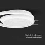 V-TAC VT-6995 LED Осветител 24W Плафон 4000К Бял Двоен Кръг
