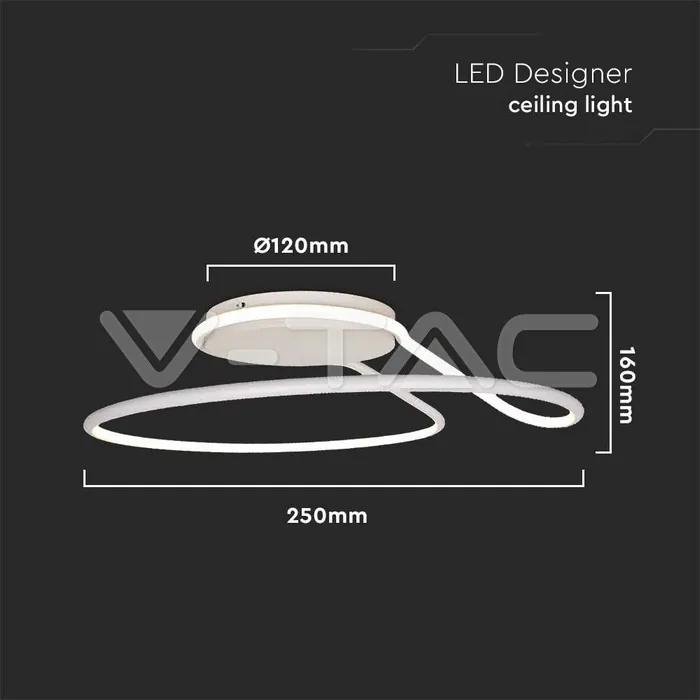 V-TAC VT-6997 LED Осветител 24W 4000K Бял