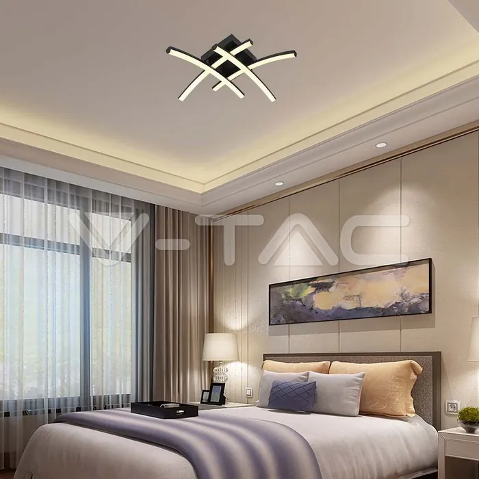 V-TAC VT-7003 LED Осветител 24W Черен 3000К