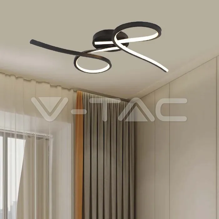 V-TAC VT-7004 LED Осветител 24W Абстрактни Кръгове 3000K
