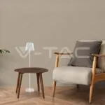V-TAC VT-7007 4W LED Настолна Лампа Презаредима Бяла 3000K IP54