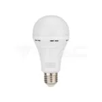 V-TAC VT-7010 LED Крушка 9W E27 A60 Пластик Аварийна 4000К