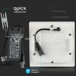 V-TAC VT-704 6W LED Панел Premium SAMSUNG Чип Квадрат 4000K