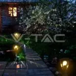 V-TAC VT-7057 Градиснки Стълб 30см E27 Черен IP44