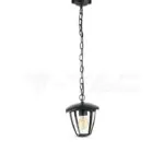 V-TAC VT-7058 Градинска Висяща Лампа E27 Черен IP44