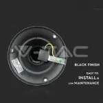 V-TAC VT-7061 Градиснки Лампа 2ХE27 1410мм Черен IP44