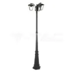 V-TAC VT-7063 Градиснки Лампа 3ХE27 1990мм Черен IP44
