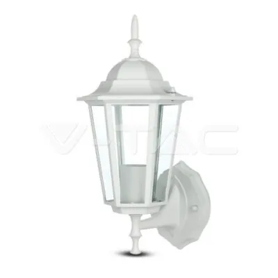 V-TAC VT-7067 Аплик за Стена E27 Бял Мат На Горе