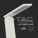 V-TAC VT-7098 4W LED Настолна Лампа Бяло + Сребристо