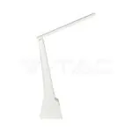 V-TAC VT-7098 4W LED Настолна Лампа Бяло + Сребристо
