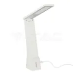 V-TAC VT-7098 4W LED Настолна Лампа Бяло + Сребристо