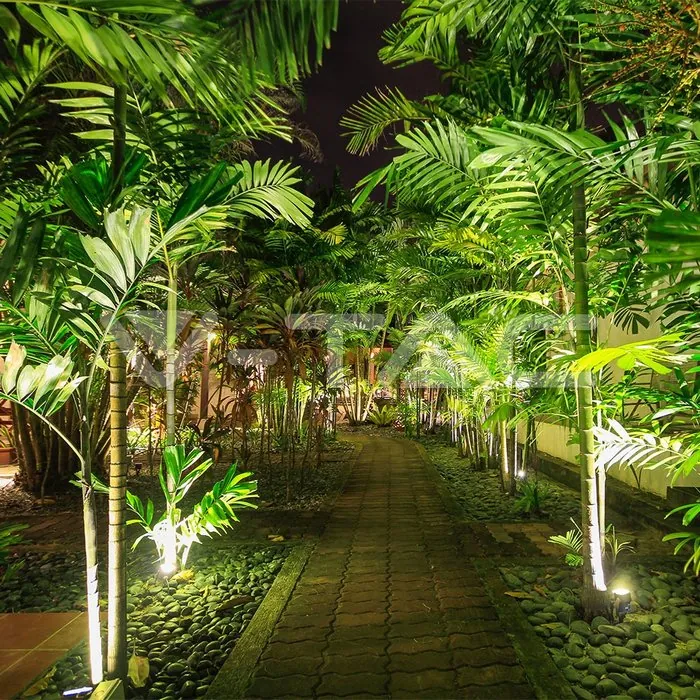 V-TAC VT-7517 Тяло С Колче за Земя Алуминий Черно GU10 IP44