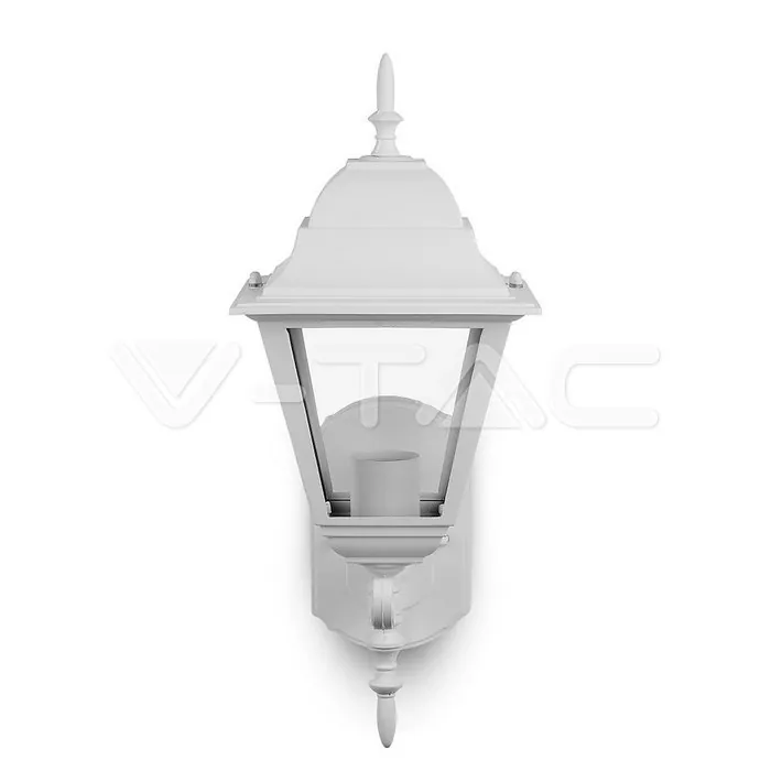 V-TAC VT-7522 Фенер за Стена Четиристен Бял Голям