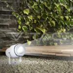 V-TAC VT-7549 12W Градинска Лампа Тип Колче Бяло Тяло Зелено