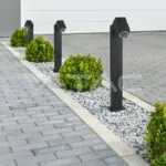 V-TAC VT-7554 Наземна Градинска Лампа GU10 Bollard Регулируема Една Посока IP44