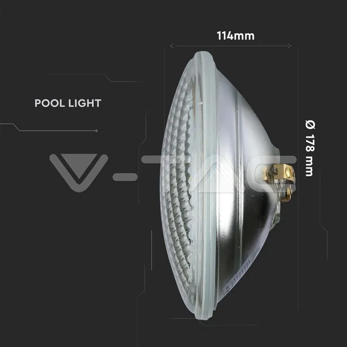 V-TAC VT-7561 Осветител за Басейн 12W PAR56 Син