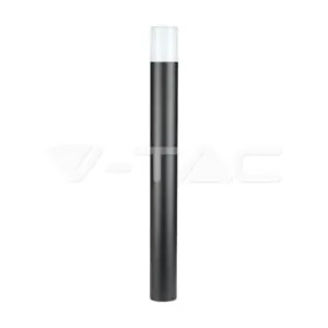 V-TAC VT-7568 GU10 Градинска Наземна Лампа Черна Цилиндър 80CM IP54