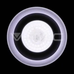 V-TAC VT-7600 48W LED Плафон С Дистанционно 3в 1 Димиращ Кристал