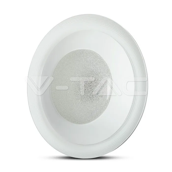 V-TAC VT-7600 48W LED Плафон С Дистанционно 3в 1 Димиращ Кристал