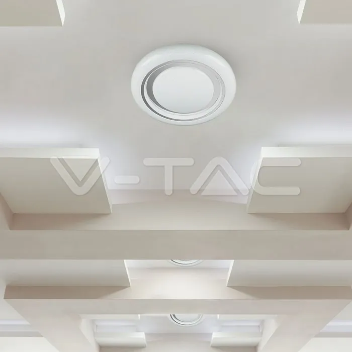 V-TAC VT-76011 65W LED Плафон Дистанционно 3 в 1 Димиращ Кръг