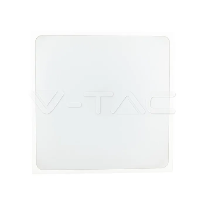 V-TAC VT-7624 18W LED Плафон Квадрат Бяла Рамка 3000К IP44