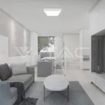V-TAC VT-7626 18W LED Плафон Квадрат Бяла Рамка 6500К IP44