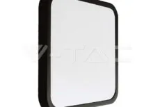 V-TAC VT-76461 24W LED Плафон Квадрат Черна Рамка 4000К IP44