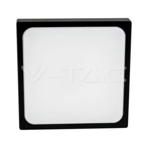 V-TAC VT-7650 30W LED Плафон Квадрат Черна Рамка 6500К IP44