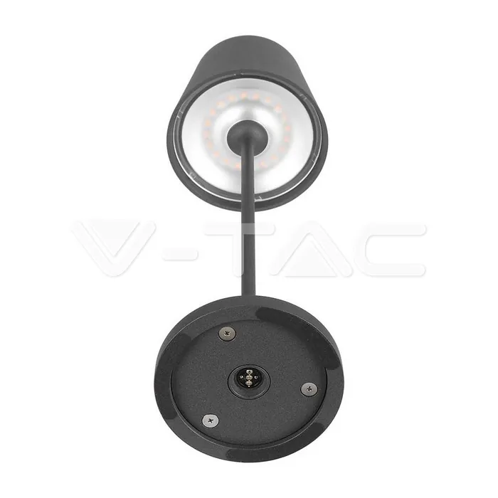 V-TAC VT-7653 2W LED Настолна Лампа 4400mA Батерия Зелено Тяло IP54 3000K