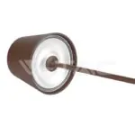V-TAC VT-7654 2W LED Настолна Лампа 4400mA Батерия Бежово Тяло IP54 3000K