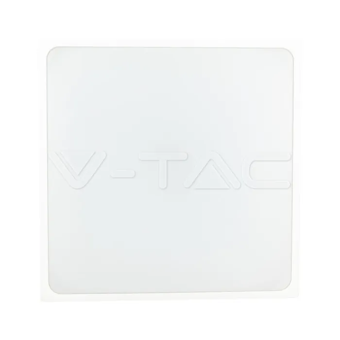 V-TAC VT-7668 30W LED Плафон Квадрат Микровълнов Сензор Бяла Рамка 4000К IP44