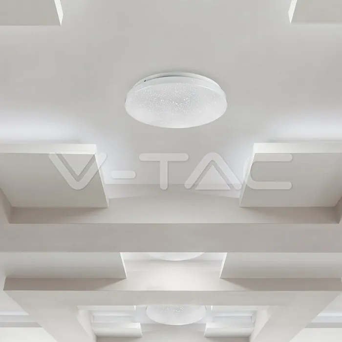 V-TAC VT-7694 SMART LED Плафон - 24W Звезди RGB +WW + CW