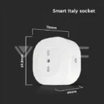 V-TAC VT-7698 SMART Контакт WIFI съвместим с Amazon Alexa и Google Home