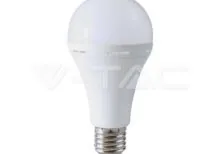V-TAC VT-7794 LED Крушка 12W E27 A80 Пластик Аварийна 4000К