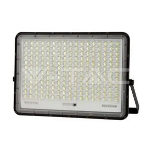 V-TAC VT-7830 30W LED Соларен Прожектор 4000K Сменяема Батерия Черно Тяло